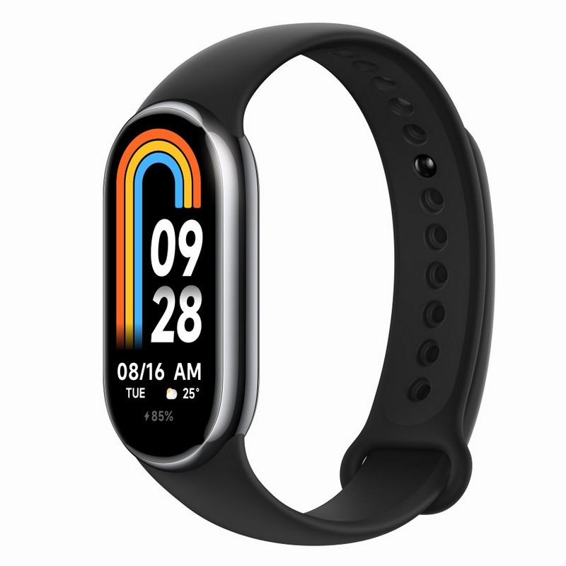 XIAOMI Smart Band 8 (Black Case, Black Band) BHR7165GL	